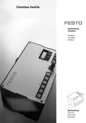 Checkbox-Familie - Festo