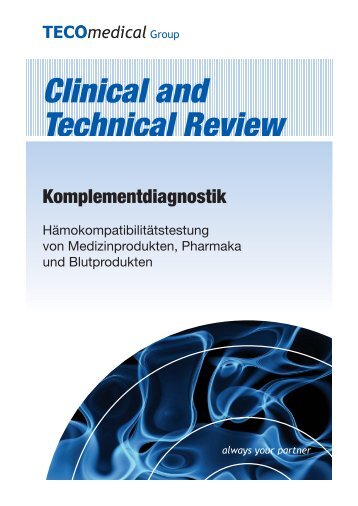 Clinical and Technical Review - Tecomedical