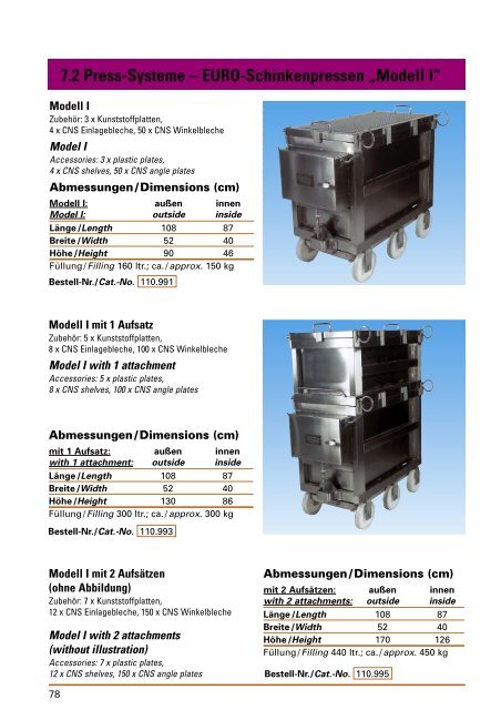 7.1 Press-Systeme - Eberhardt GmbH