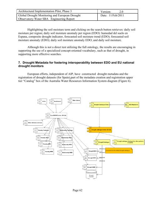 Global Drought Monitoring Service through the GEOSS Architecture ...