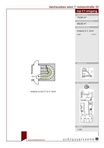 dachausbau wien 7, kaiserstraße 33 top C1 ... - Schlüsselszene.at