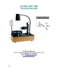 FANTASY MACHINE - ULTRA TEC Faceting