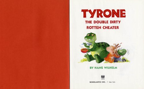 Tyrone the Cheater - Childrens Books forever