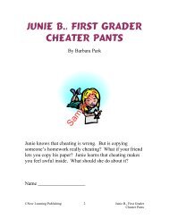 Junie B., First grader Cheater pants - CurrClick
