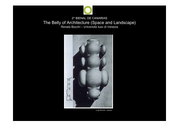 The Belly of Architecture (Space and Landscape) - Changing ...