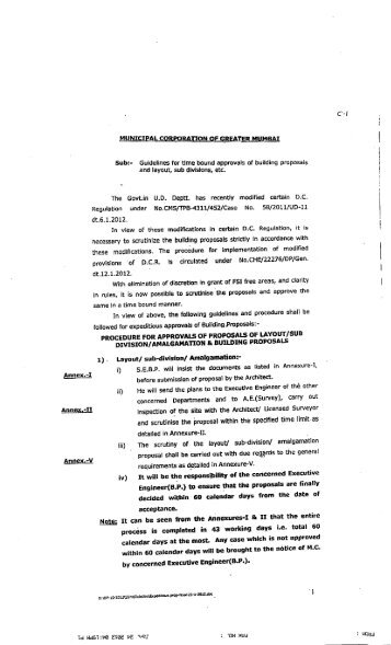 BMC-ApprovalProcedure-Timelines-Jan2012 - PEATA India
