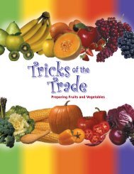 TRICKS of the Trade 7/17/03 - Team Nutrition - US Department of ...
