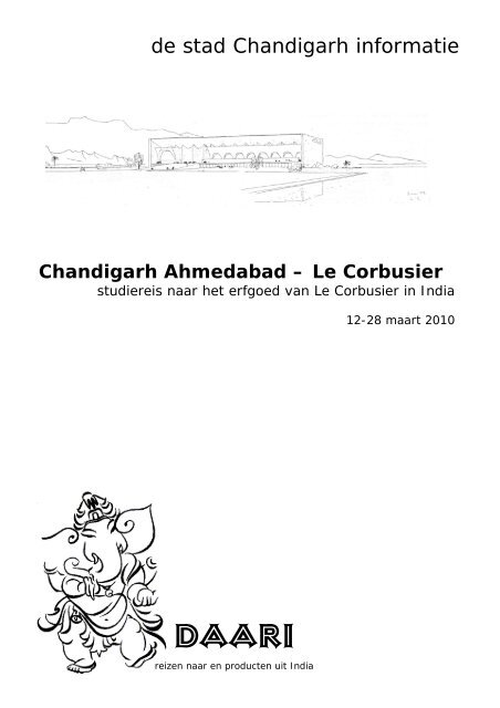 Chandigarh Ahmedabad – Le Corbusier - Vereniging van ...