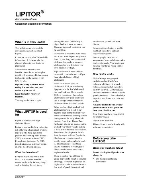 Buy lipitor australia