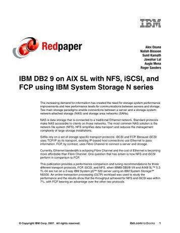 Redpaper - IBM Redbooks