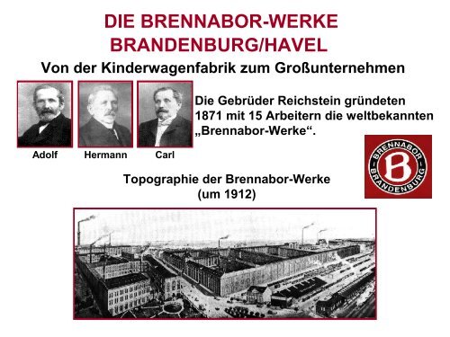 Brennabor-Werke Brandenburg (Havel) - EBG