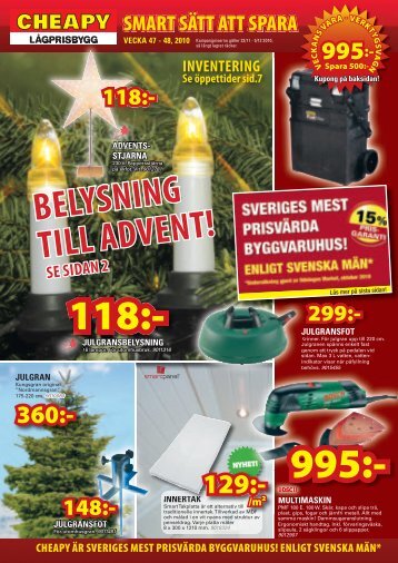 Bara för dig som kortkund! - Cheapy