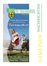 24. März 2012, Hinterstoder - Gemeinde Ried im Traunkreis