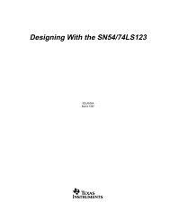 Designing With the SN54/74LS123 - EBG - Darmstadt