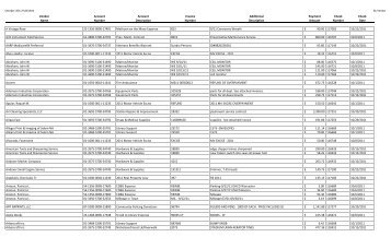 Vendor Account Account Invoice Additional Payment Check Check ...