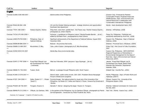 Echols Accessions - Asia Collections | Cornell Library Asia Collections