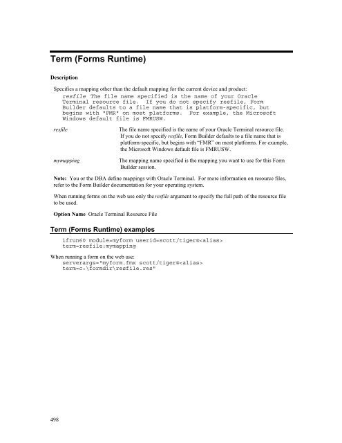 Oracle Forms Developer – Form Builder Reference, Volume 1