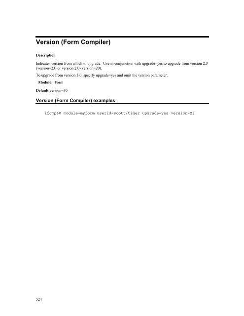 Oracle Forms Developer – Form Builder Reference, Volume 1