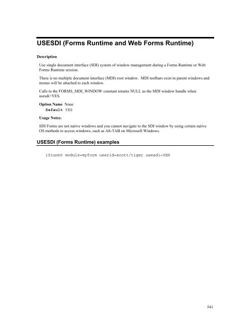 Oracle Forms Developer – Form Builder Reference, Volume 1