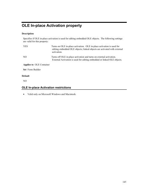 Oracle Forms Developer – Form Builder Reference, Volume 1