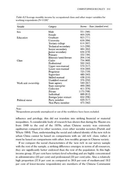 Culture and Privilege in Capitalist Asia - Jurusan Antropologi ...