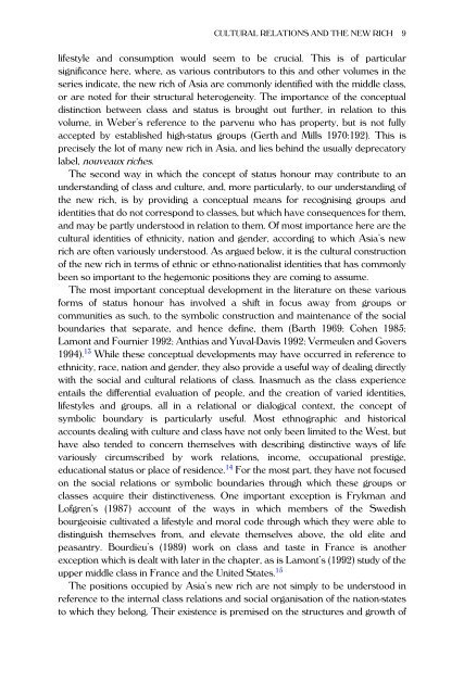 Culture and Privilege in Capitalist Asia - Jurusan Antropologi ...