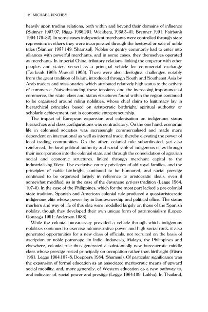 Culture and Privilege in Capitalist Asia - Jurusan Antropologi ...