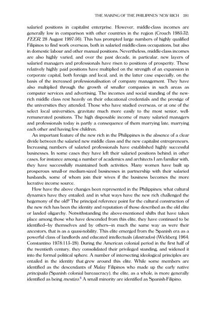 Culture and Privilege in Capitalist Asia - Jurusan Antropologi ...