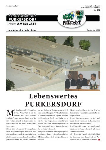 Amtsblatt 340 - .PDF - Purkersdorf