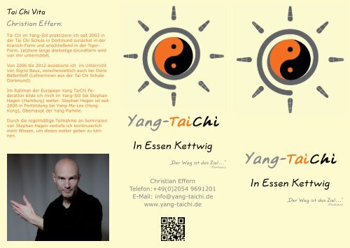 Informations-Flyer zum Download als PDF-Datei - Yang Tai Chi in ...