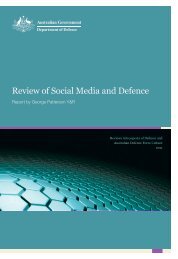 Review of Social Media and Defence Full report