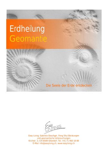 Erdheilung Geomantie - EasyLiving