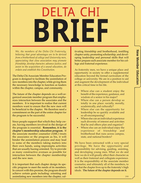 BRIEF Template.1 - Delta Chi
