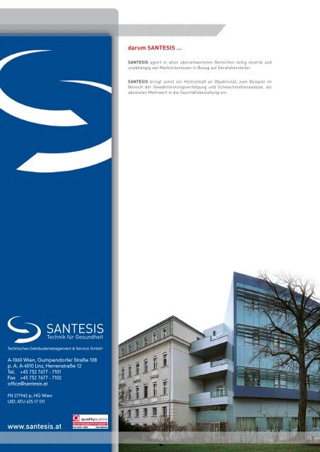 SANTESIS www.santesis.at - Santesis Technisches ...