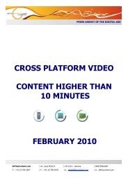 cross platform video content higher than 10 minutes ... - ATCNA.net