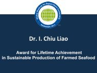 Dr. I. Chiu Liao - Global Aquaculture Alliance