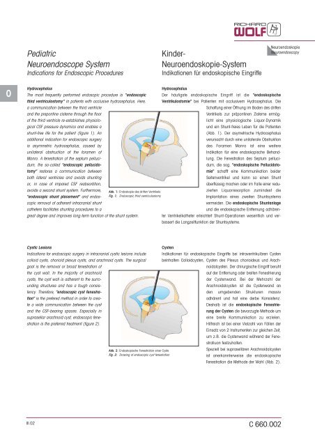 Neuroendoskopie Neuroendoscopy - Richard Wolf