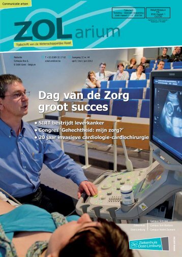 Inhoud klachten - Ziekenhuis Oost-Limburg