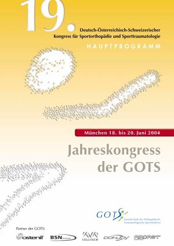 Jahreskongress der GOTS