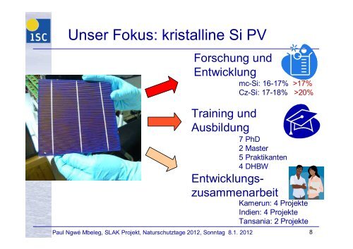 „Energetische Amortisation“ in Deutschland [1000 kWh/kWp]