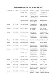Messdienerplan vom 01.11.2012 bis zum 20.12.2012 - Zur Heiligen ...