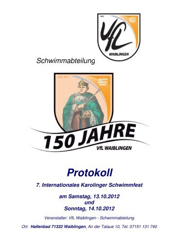 Protokoll - TSV Betzingen