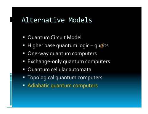 X - NASA Quantum Future Technologies Conference