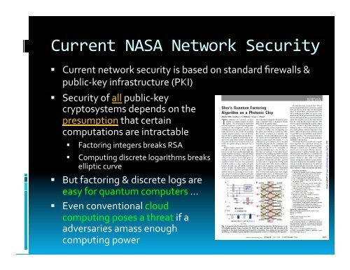 X - NASA Quantum Future Technologies Conference