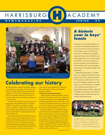 Celebrating our history - Harrisburg Academy