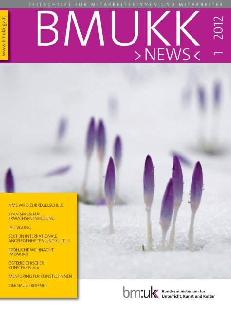 01-2012 - BMUKK News - Bundesministerium für Unterricht, Kunst ...