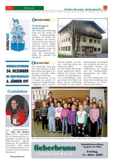 volksschule - Fieberbrunn