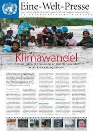 Eine-Welt-Presse - Klimawandel bekämpfen