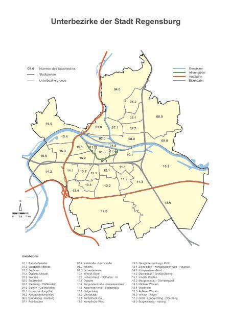 Ergebnisse in den Wahlbezirken - Statistik - Stadt Regensburg