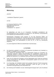 Mustermietvertrag zwischen dem Deutschen Städte - Deutscher ...